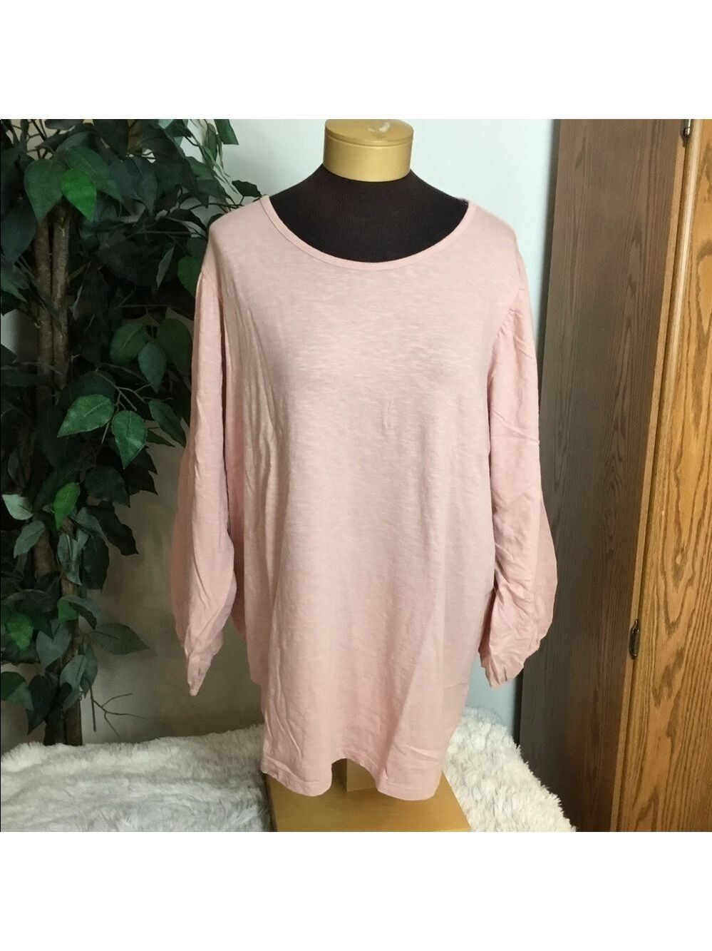 SONOMA 3XT Goods For Life Plus slubbed cotton bell sleeve with elastic c…